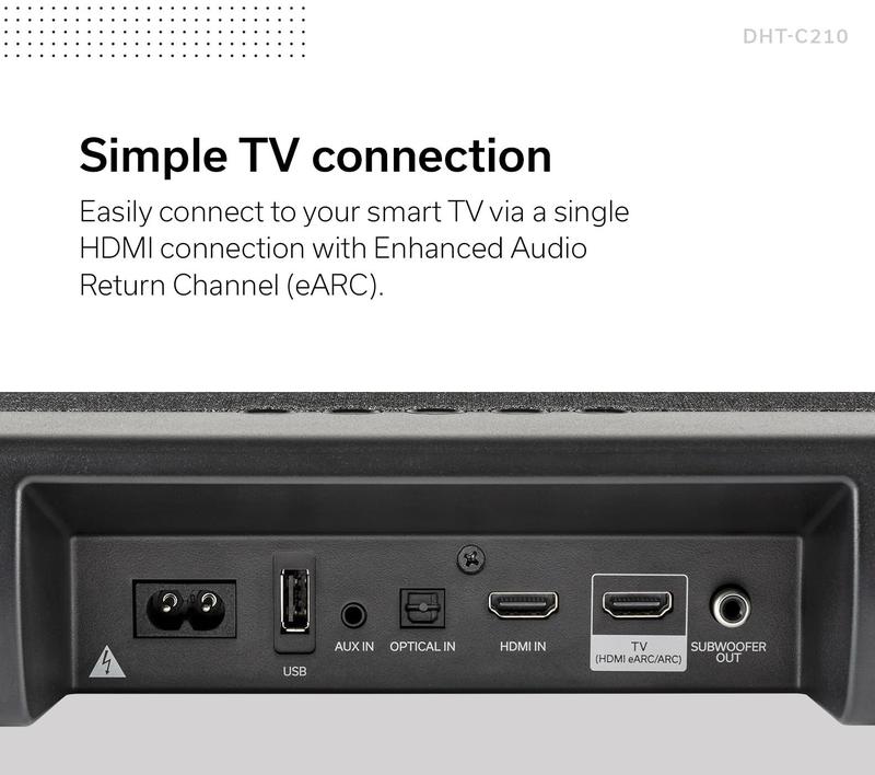 Sound Bar Denon DHT-C210 Dolby Atmos Full-Range Bluetooth